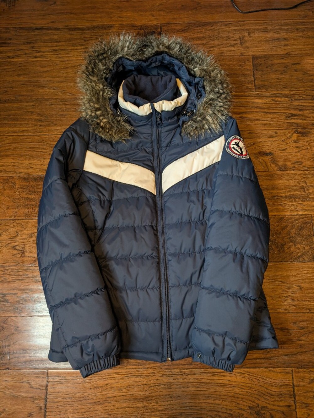 Poivre Blanc Designed in France Women's Ski Winter Coat Size Large
